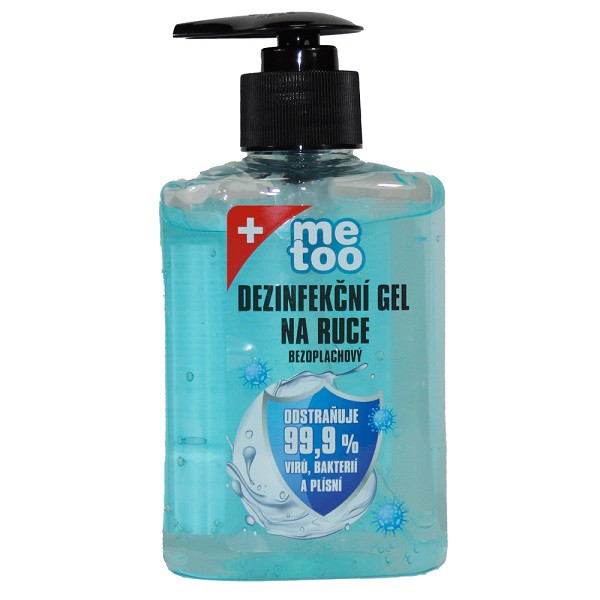 Me Too dezinfekční gel 250ml | Čistící, dezinf.prostř., dezodoranty - Dezi. přípravky